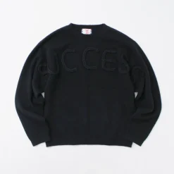 SON OF THE CHEESE / Success Crew Neck Sweater