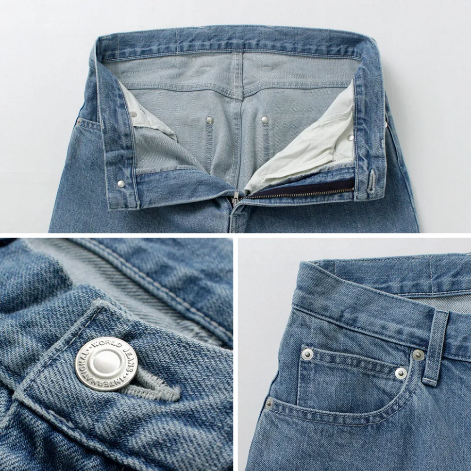 SON OF THE CHEESE / Washed Denim 5 Pocket