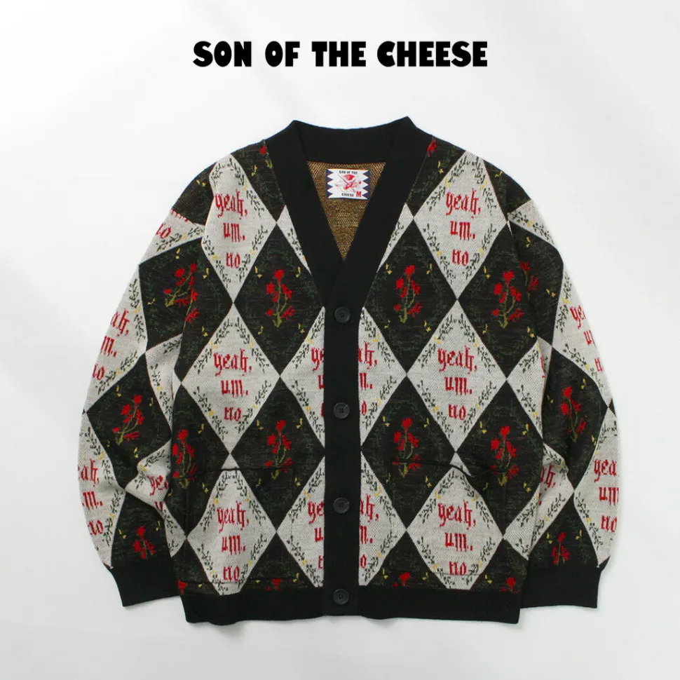 SON OF THE CHEESE / Yeah um no knit cardigan