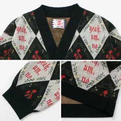 SON OF THE CHEESE / Yeah um no knit cardigan