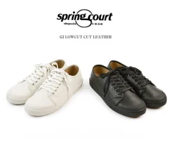 SPRING COURT / G2 Low Cut Leather Sneakers
