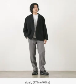 SUNNY SPORTS / Cut-off Notch Collar 2 Button Jacket