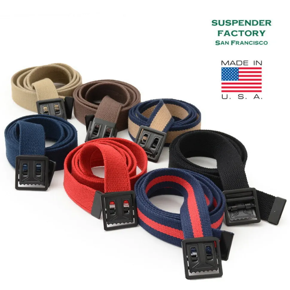 SUSPENDER FACTORY / Military Web Belt