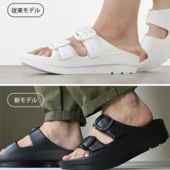 TELIC / Double Buckle 2 Recovery W Buckle Sandal