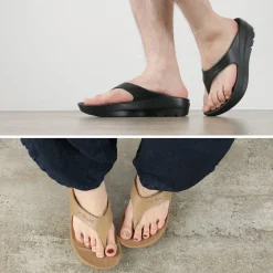 TELIC / Double Flip Flop Recovery Platform Sandals