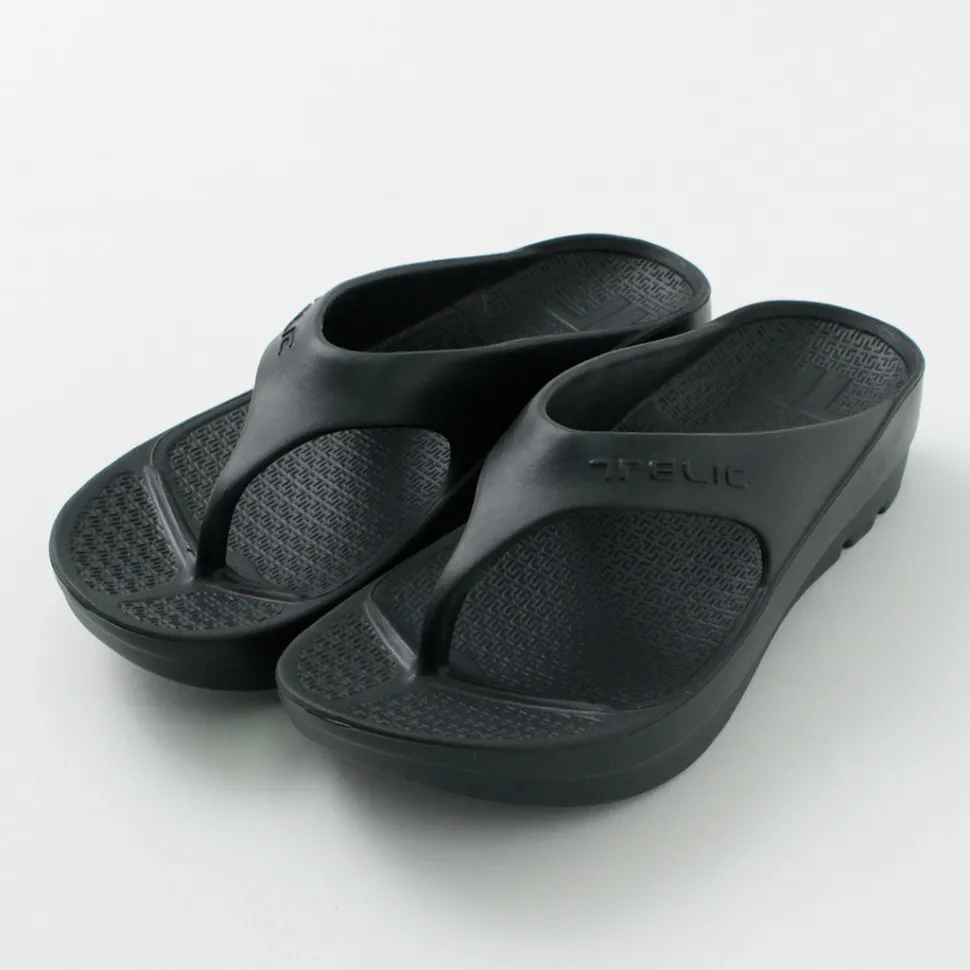 TELIC / Double Flip Flop Recovery Platform Sandals