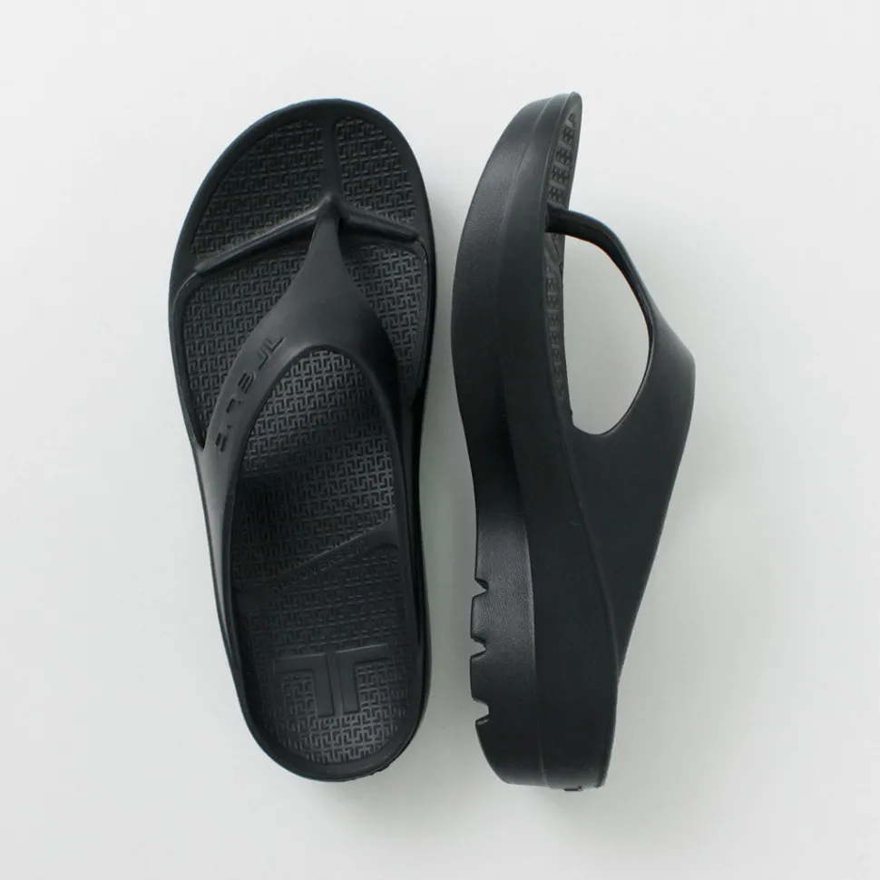 TELIC / Double Flip Flop Recovery Platform Sandals