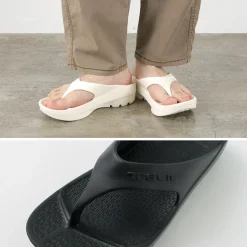 TELIC / Double Flip Flop Recovery Platform Sandals