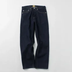 THE BLUEST OVERALLS / Big Silhouette Denim Pants