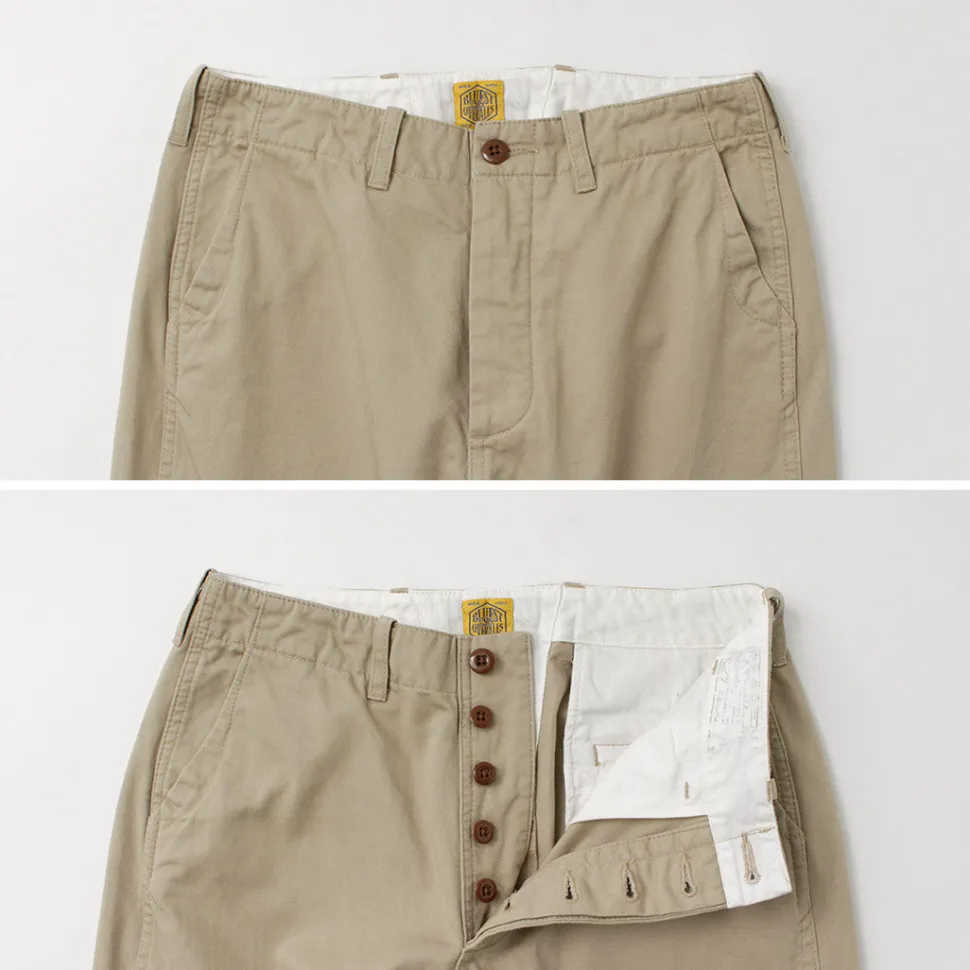 THE BLUEST OVERALLS / Chino Pants