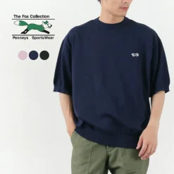 THE FOX / Fox Knit Crew T-Shirt