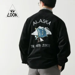 THRIFTY LOOK / Reversible Souvenir Alaska Jacket