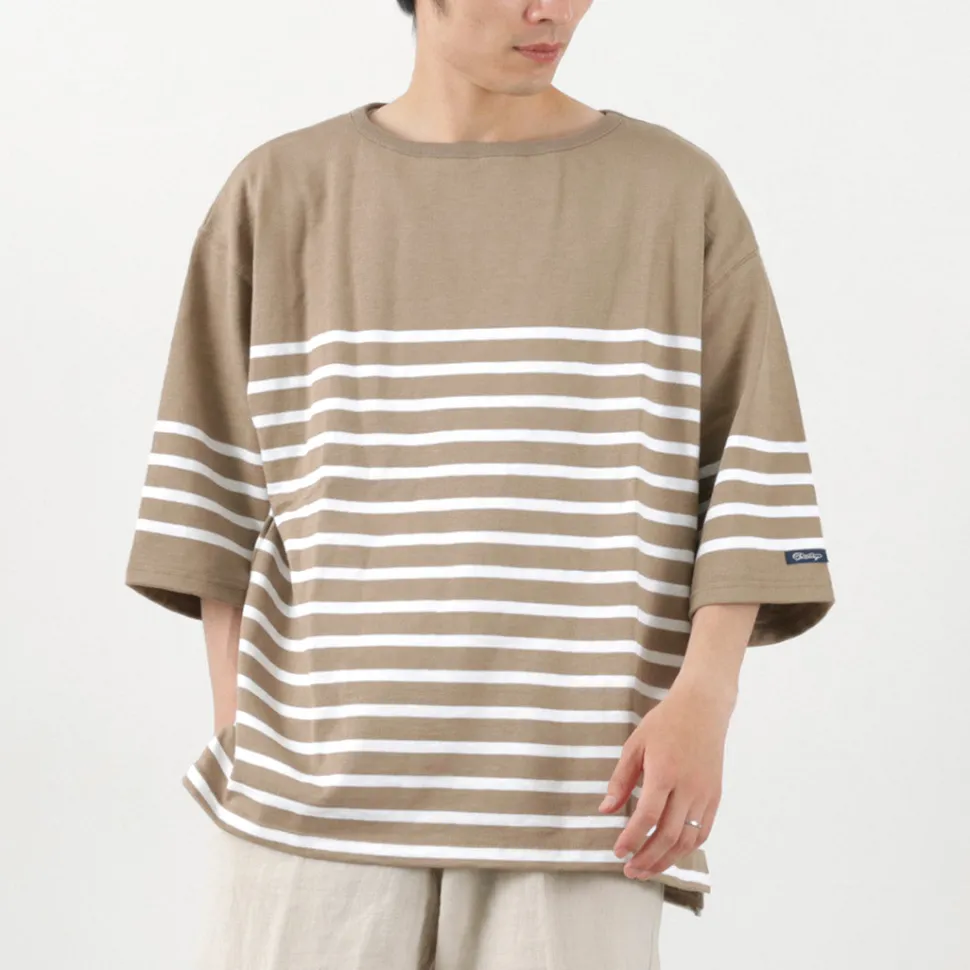 TIEASY / HDCS Big Katanuki Boat Neck T-Shirt