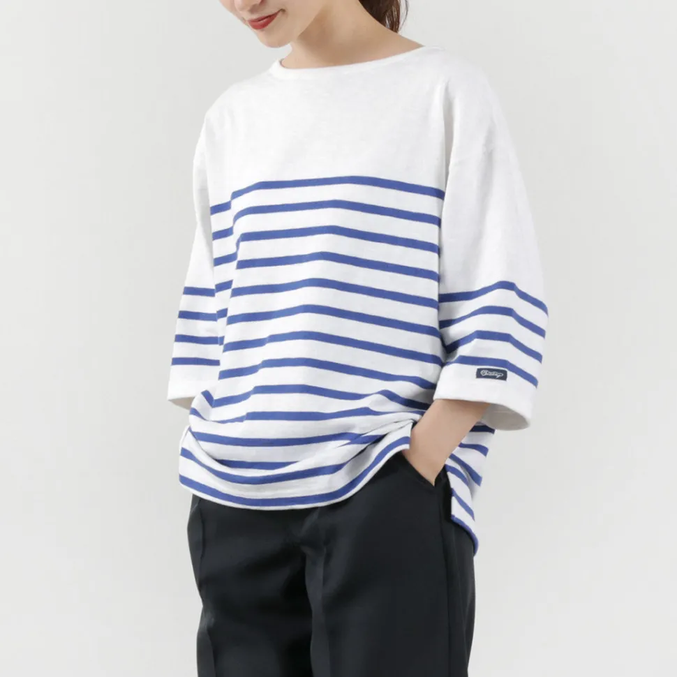 TIEASY / HDCS Big Katanuki Boat Neck T-Shirt