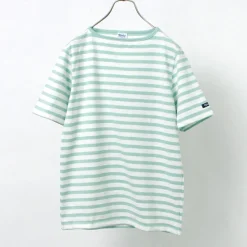 TIEASY / HDCS Boatneck Short Sleeve Striped Basque Shirt