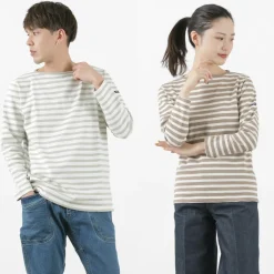 TIEASY / HDCS Boatneck Striped Basque Shirt