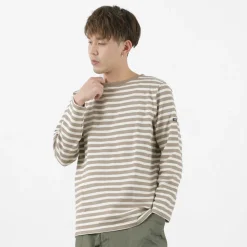 TIEASY / HDCS Boatneck Striped Basque Shirt