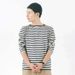TIEASY / HDCS Boatneck Striped Basque Shirt