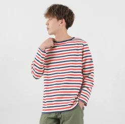 TIEASY / HDCS Boatneck Striped Basque Shirt