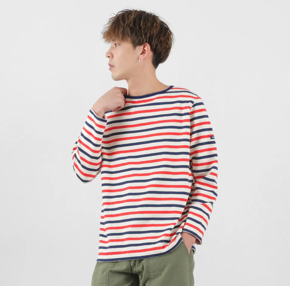 TIEASY / HDCS Boatneck Striped Basque Shirt