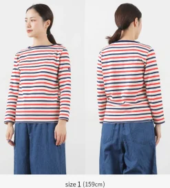 TIEASY / HDCS Boatneck Striped Basque Shirt