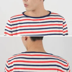 TIEASY / HDCS Boatneck Striped Basque Shirt