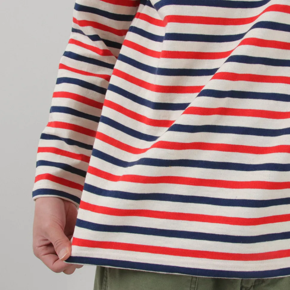 TIEASY / HDCS Boatneck Striped Basque Shirt