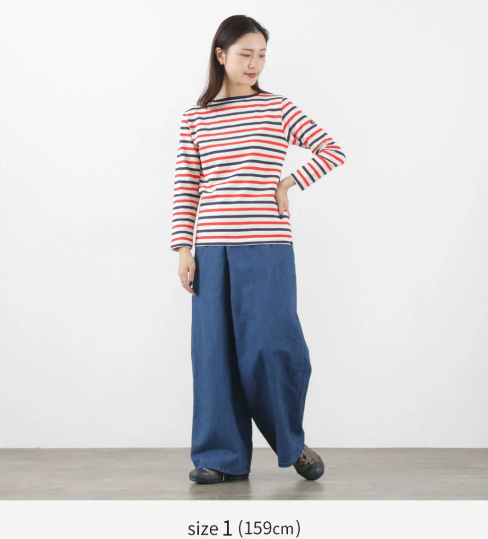 TIEASY / HDCS Boatneck Striped Basque Shirt