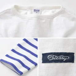 TIEASY / HDCS Katanuki striped basque shirt