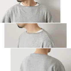 TIEASY / HDCS Sweatshirt Boat Neck Basque Shirt