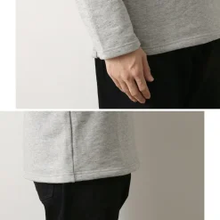 TIEASY / HDCS Sweatshirt Boat Neck Basque Shirt