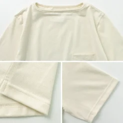 TIEASY / Summer Knit Pocket T-Shirt