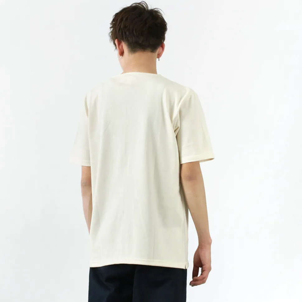 TIEASY / Summer Knits Henley Short Sleeve T-shirt