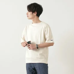 TIEASY / TE001SS HDCS Light Big Boat Neck T-Shirt