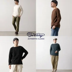 TIEASY / TIEASY Original Boat Neck Shirt