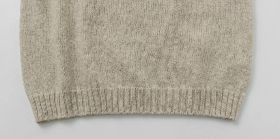 TOM SIMPSON / Crew Neck Pocket Knit Vest