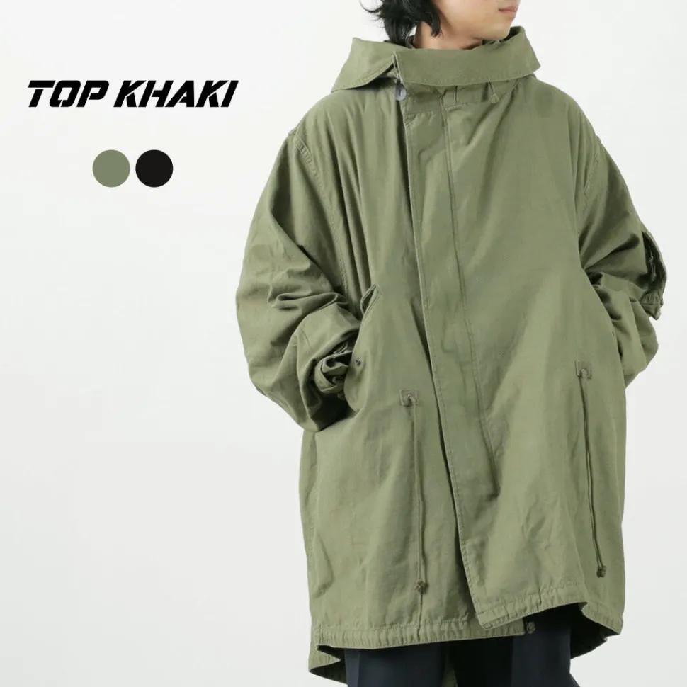 TOP KHAKI / M-48 Fishtail parka