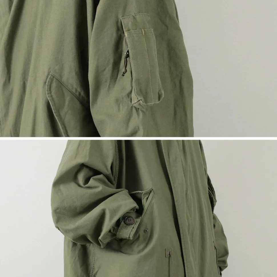 TOP KHAKI / M-48 Fishtail parka