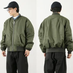 TOP KHAKI / MA-1 Nylon Flight Jacket