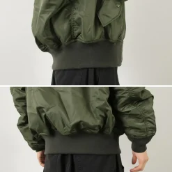 TOP KHAKI / MA-1 Nylon Flight Jacket