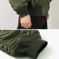 TOP KHAKI / MA-1 Nylon Flight Jacket