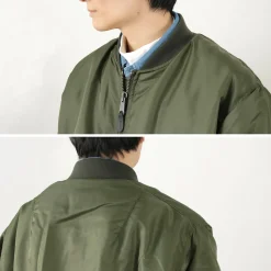 TOP KHAKI / MA-1 Nylon Flight Jacket