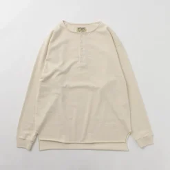 TOWN TOPIC / Ankle Henley L/S Tee