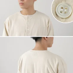 TOWN TOPIC / Ankle Henley L/S Tee