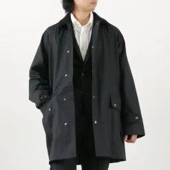 TRADITIONAL WEATHERWEAR / High Density Fabric Corduroy Collar Coat