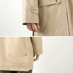 TRADITIONAL WEATHERWEAR / High Density Fabric Corduroy Collar Coat