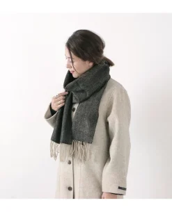 TWEED MILL / Lamb Wool Scarf Herringbone