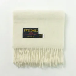 TWEED MILL / Lamb Wool Scarf Solid