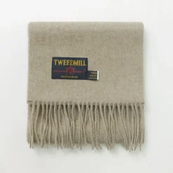 TWEED MILL / Lamb Wool Scarf Solid