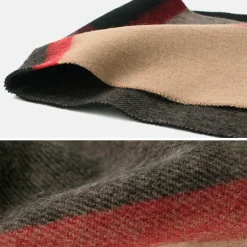 TWEED MILL / Lambs Wool Plaid Scarf